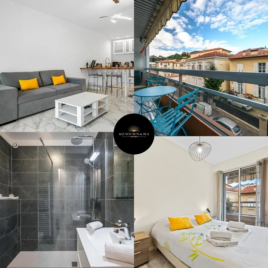Le Carre D'Or - Tout Confort - Hyper Centre- Plage Menton
